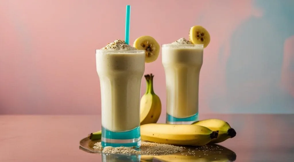 Smoothie de Banana com Creatina