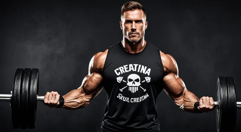 benefícios da creatina Black Skull