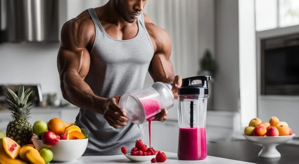 como tomar creatina no liquidificador