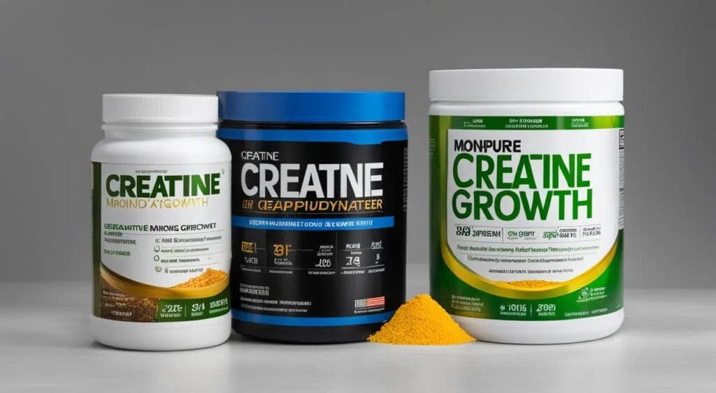 Comparativo entre Creatina Monohidratada e Creapure Growth