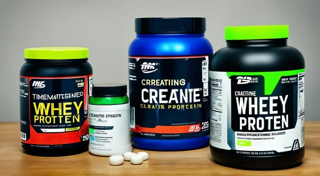 Horários recomendados para tomar creatina e whey protein
