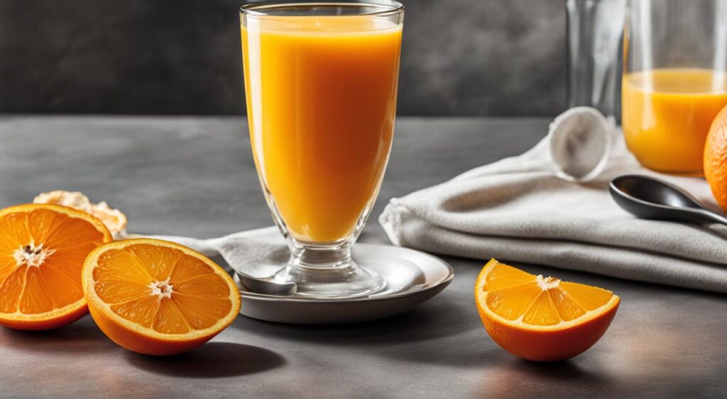 pode tomar creatina com suco de laranja