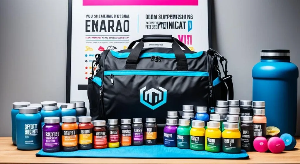 Suplementos para ganho de massa muscular